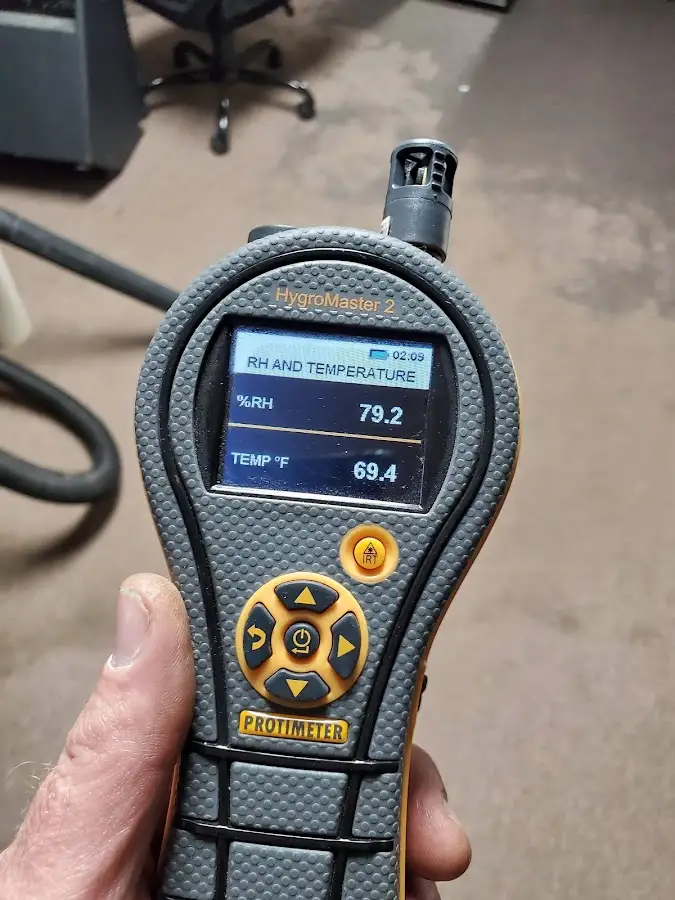 Moisture meter humidity assessment for Fire & Smoke Damage Restoration in Glenarden